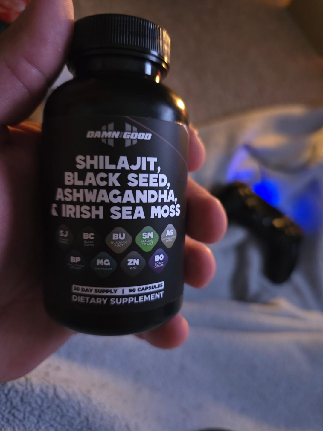 Customer photo review of Damn Good™ Shilajit Power Stack