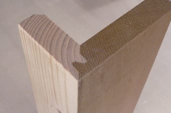 Customer photo review of PROMASTERTOOL™ 45° Lock Miter Router Bit - 1/2" Shank