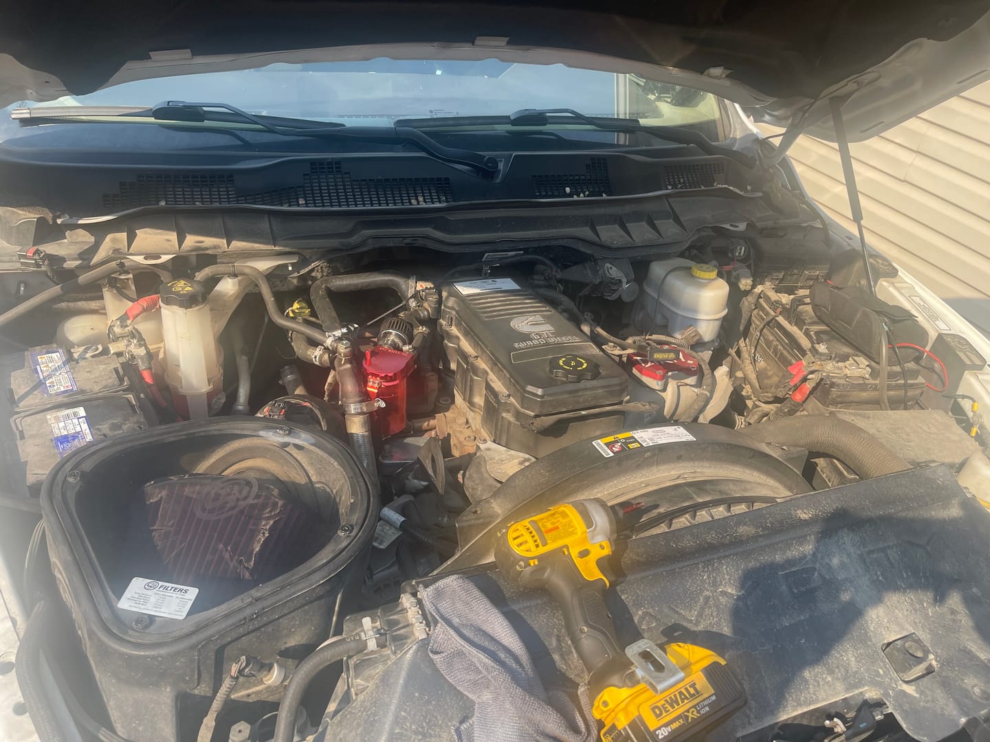 Customer photo review of 2013-2018 Cummins S&B Filter Wrap (WF-1037)