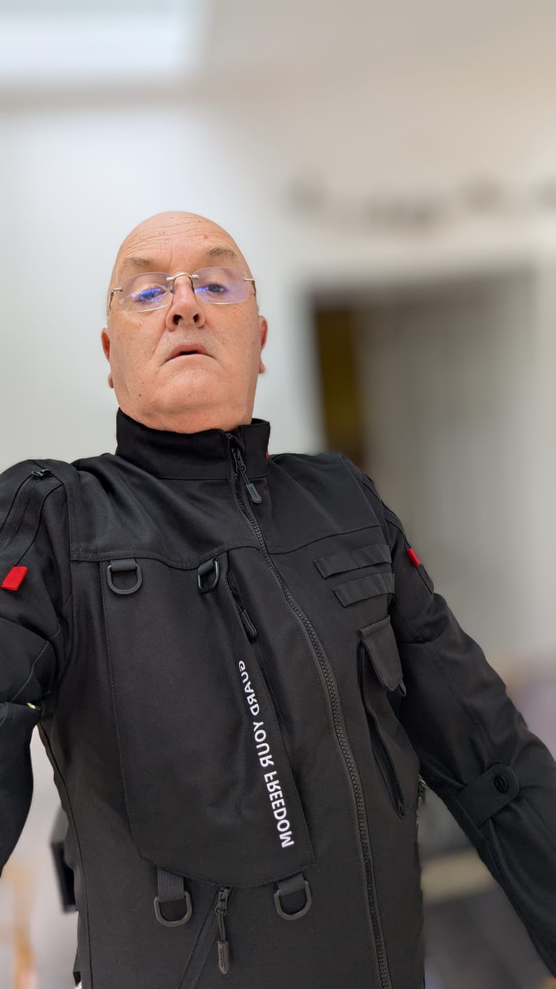 Customer photo review of RIDEIRON All-season CE Protective Durable Riding Jacket | MJ5501