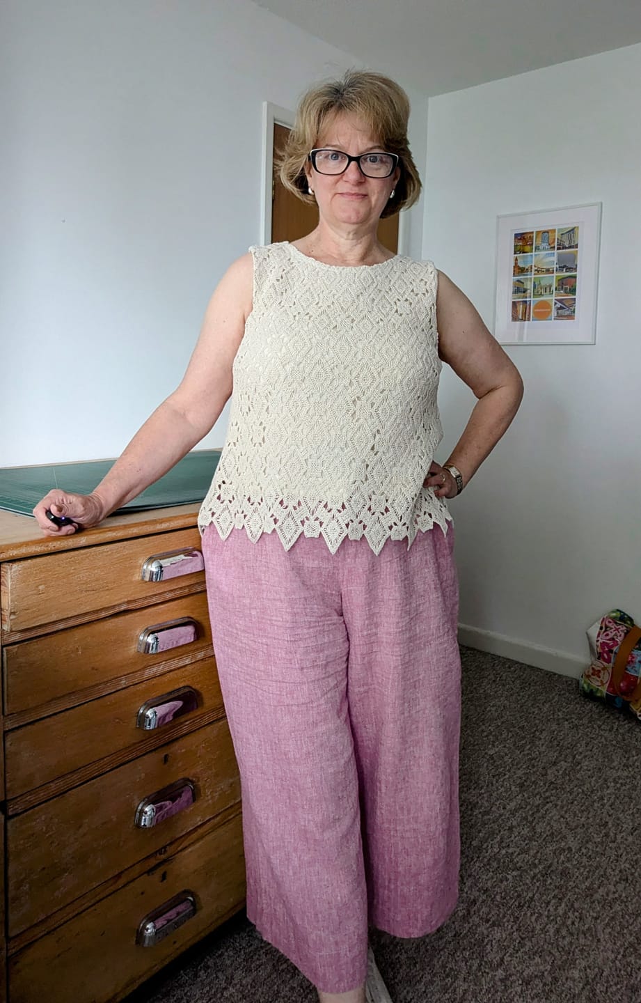 Customer photo review of Plain Viscose Poplin Fabric