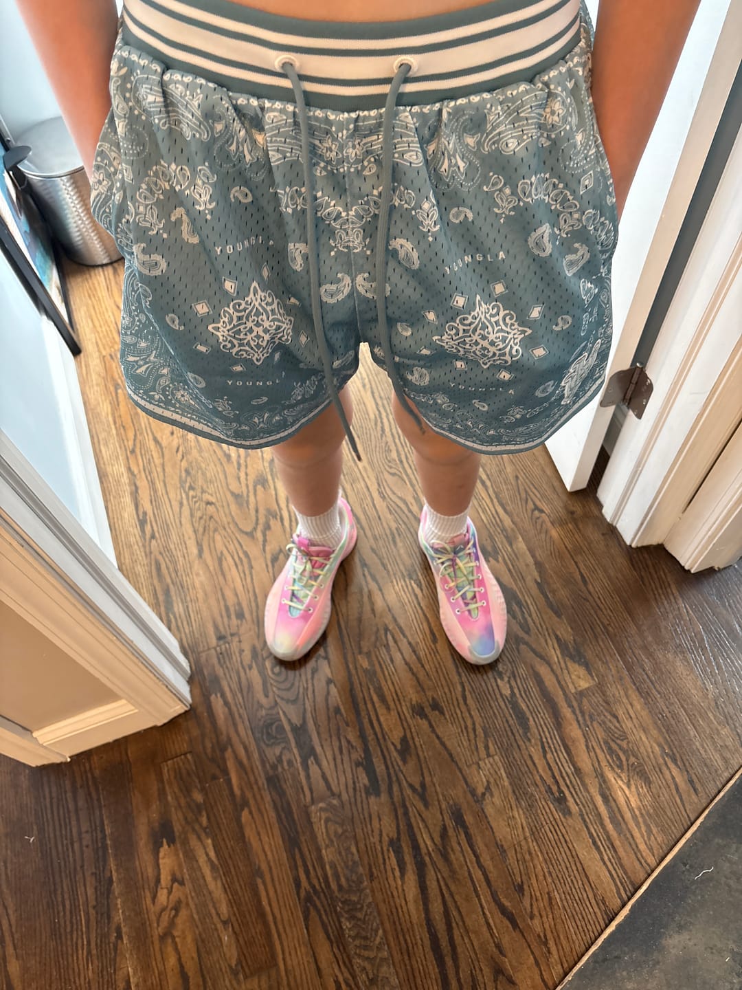 Customer photo review of 132 Infamous Bandana Shorts