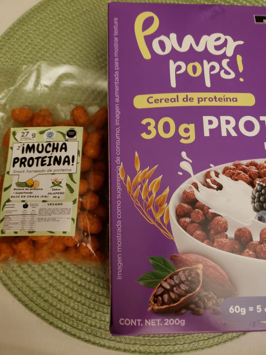 Customer photo review of 12 pzas de 50 g ¡Mucha Proteína!