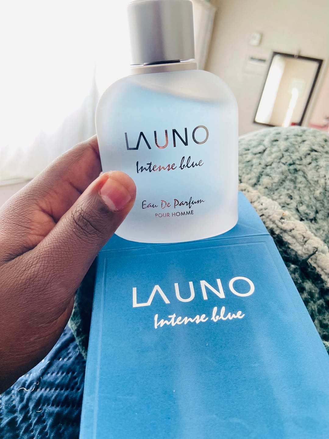Customer photo review of Launo intense blue 100ml