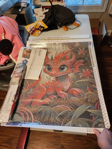 Customer photo review of The Dreamlike World Of The Darling Dragon ©Finira
