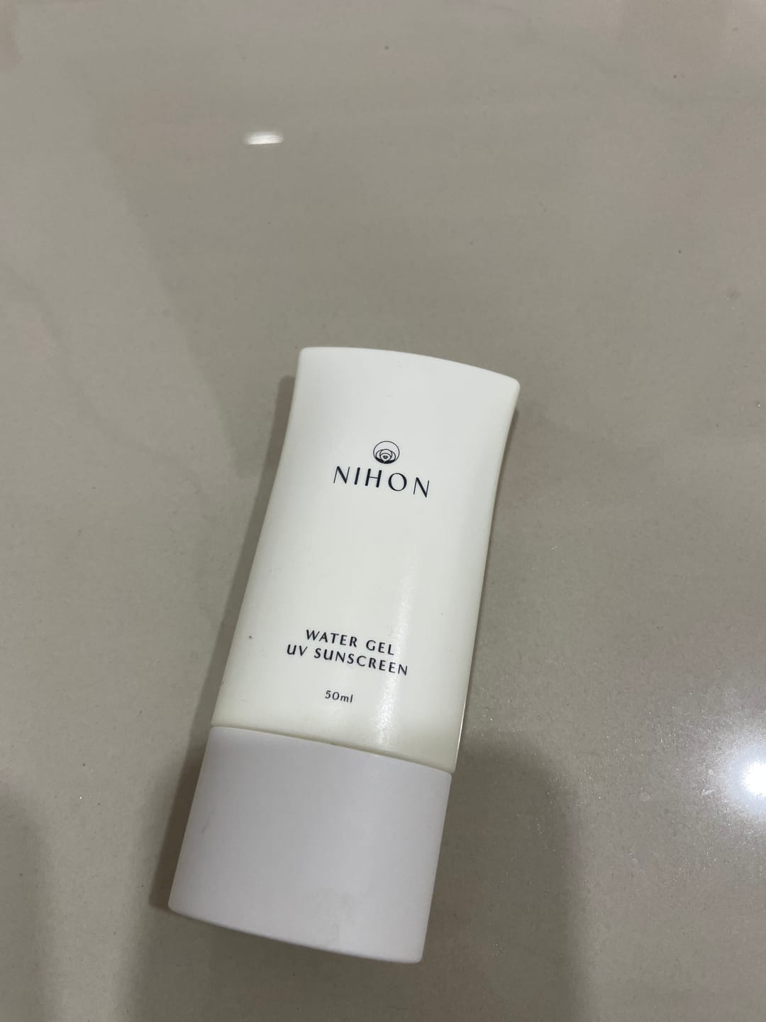 Customer photo review of Water Gel UV Sunscreen