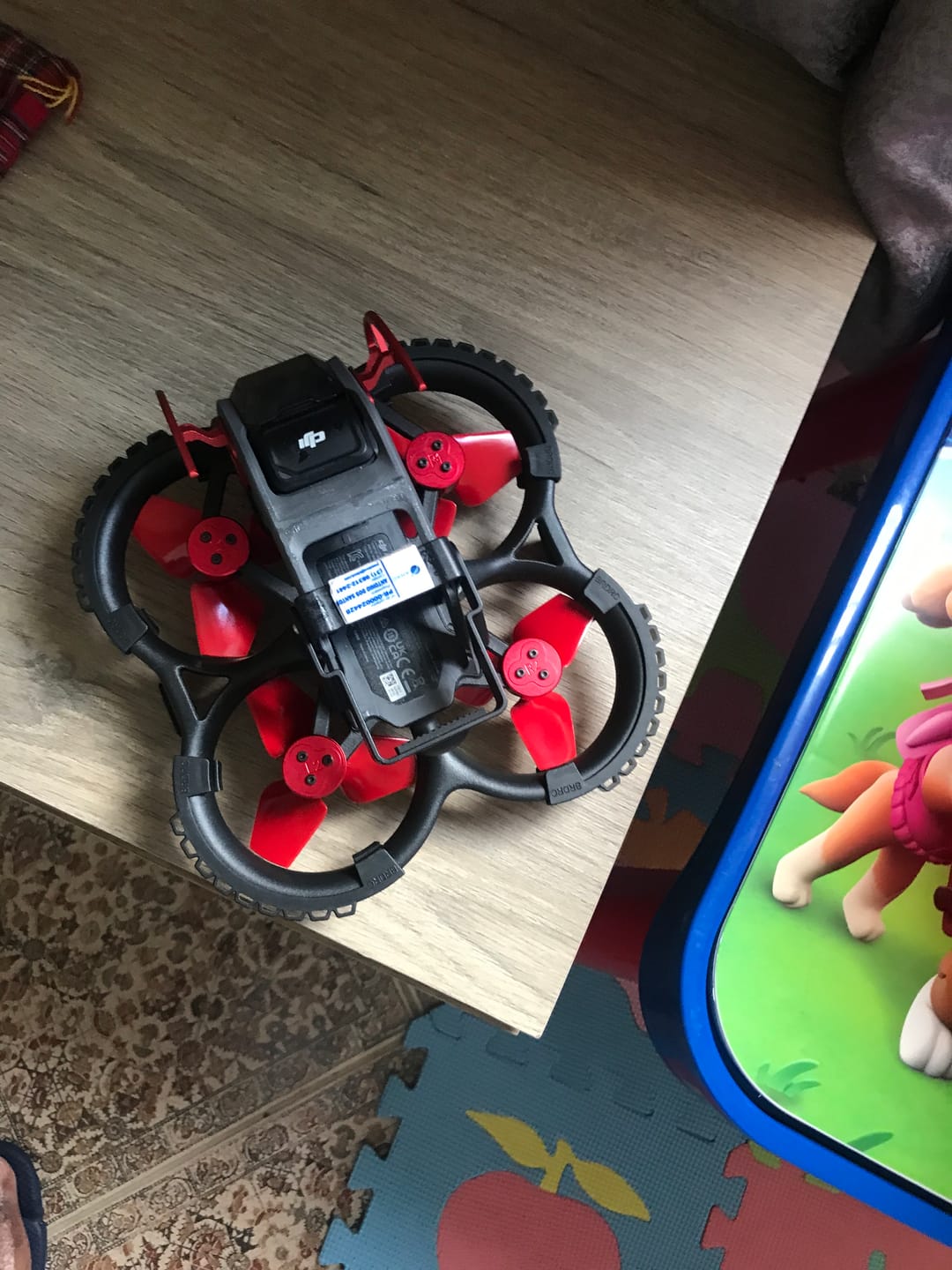 Customer photo review of DJI Avata 3-blade Upgrade Propeller Set x4 Red