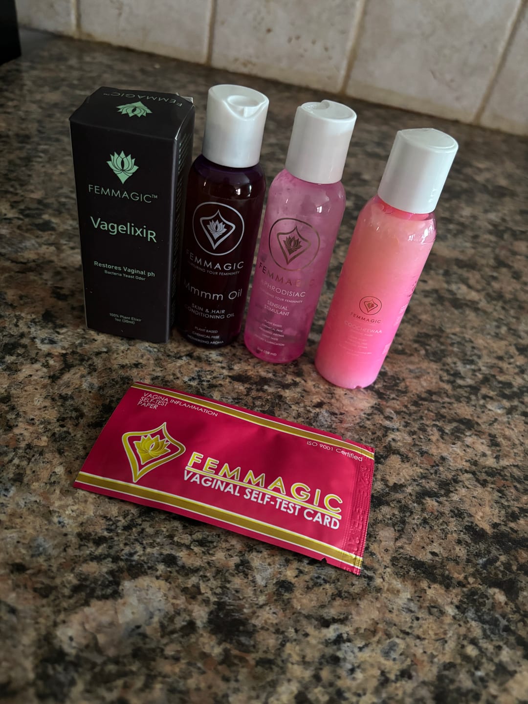 Customer photo review of Coocheewa + Vagelixir Travel Size  - Bundle