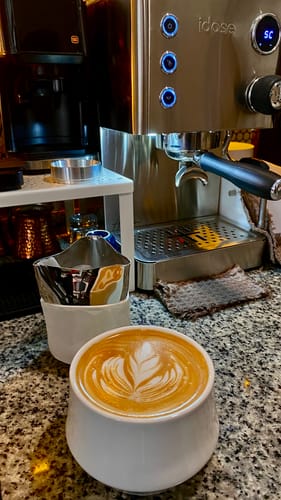 Customer photo review of Create Latte Pitcher