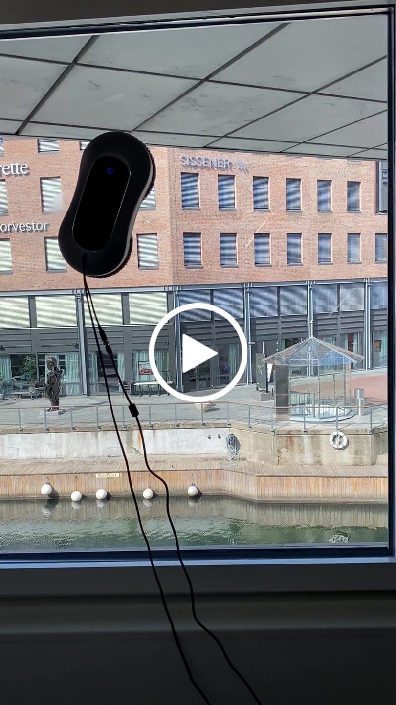Customer video review of Helautomatisk vindusvaskerobot
