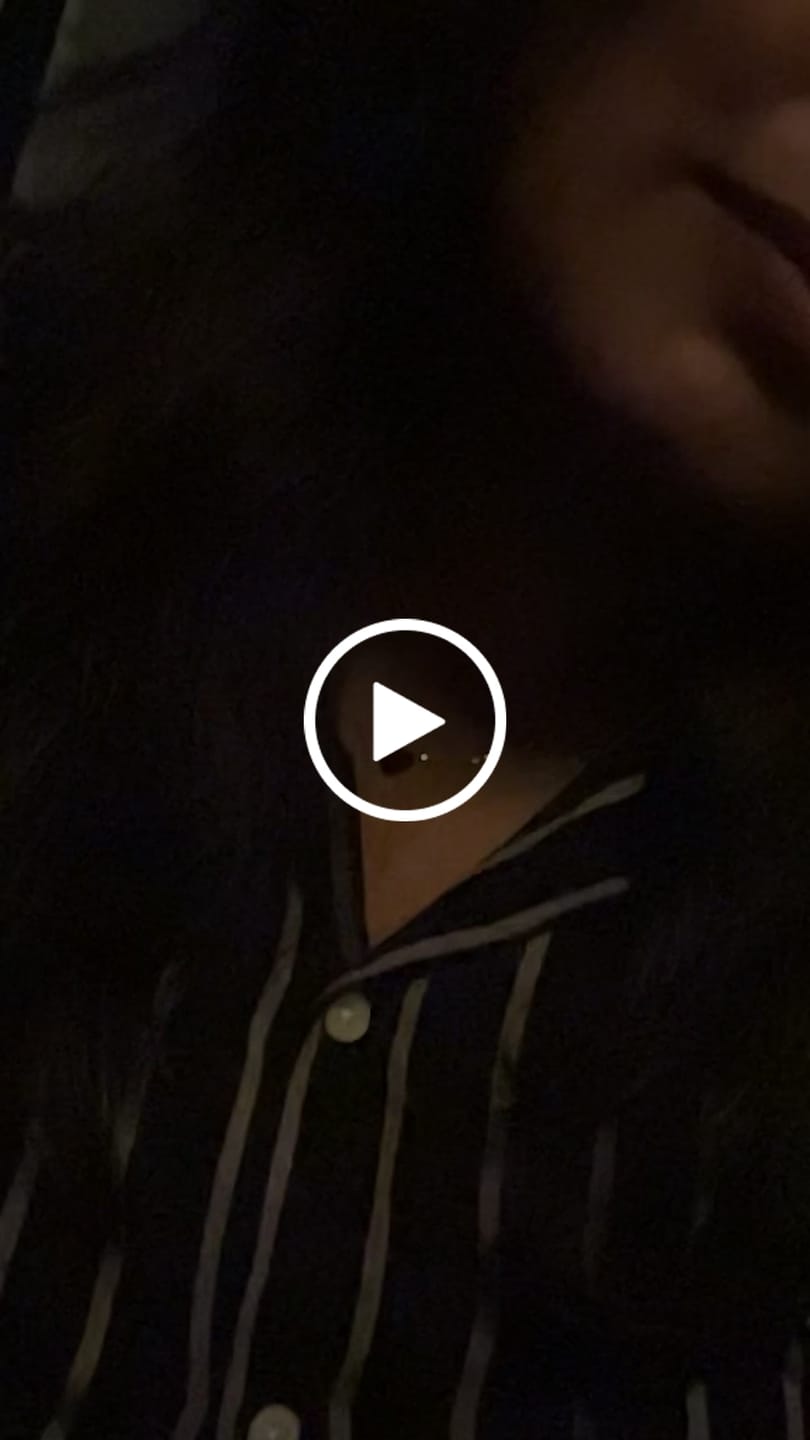 Customer video review of Medium Black Heart Necklace