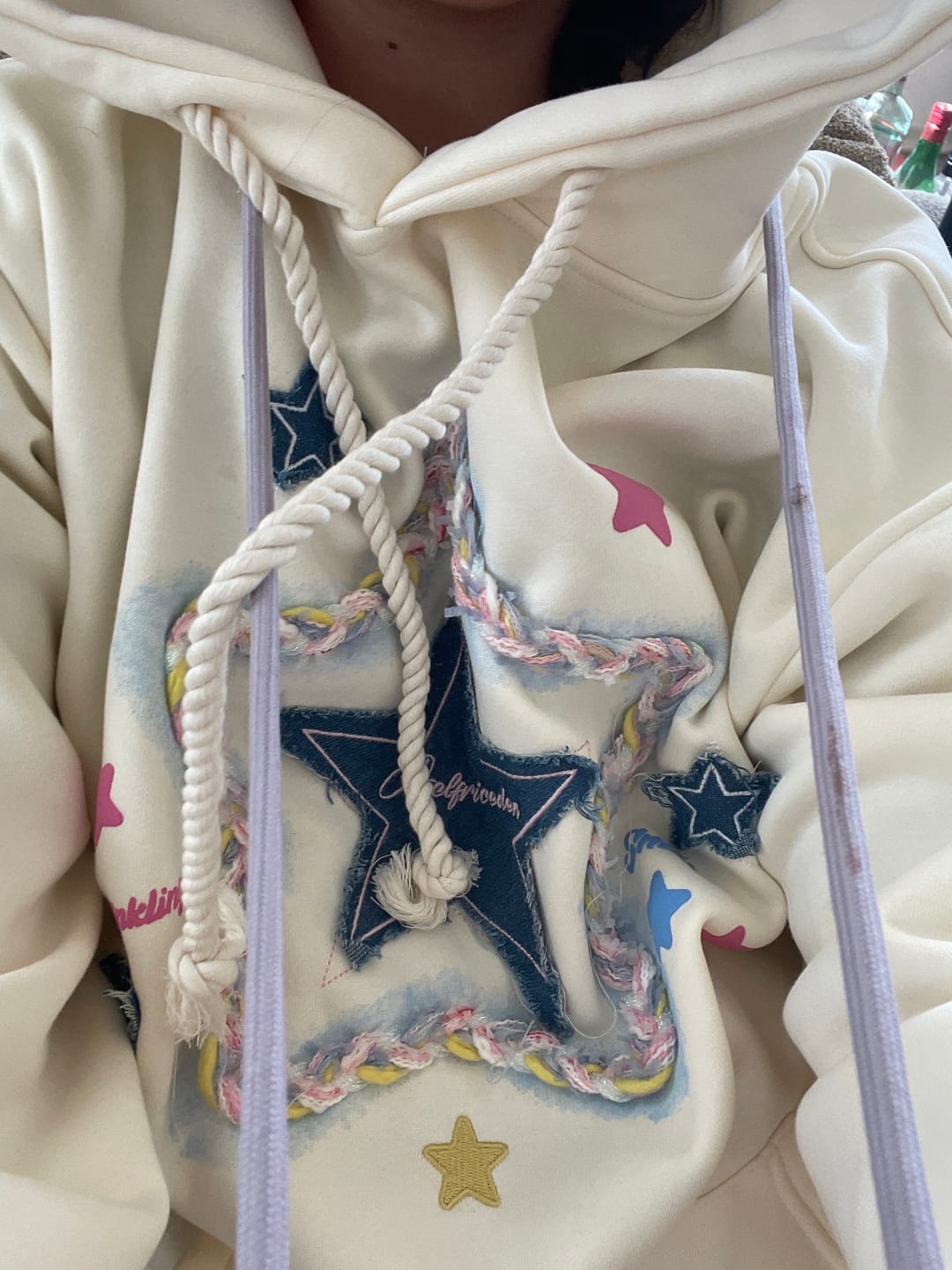 Customer photo review of Aelfric Eden Oversized Star Hoodie