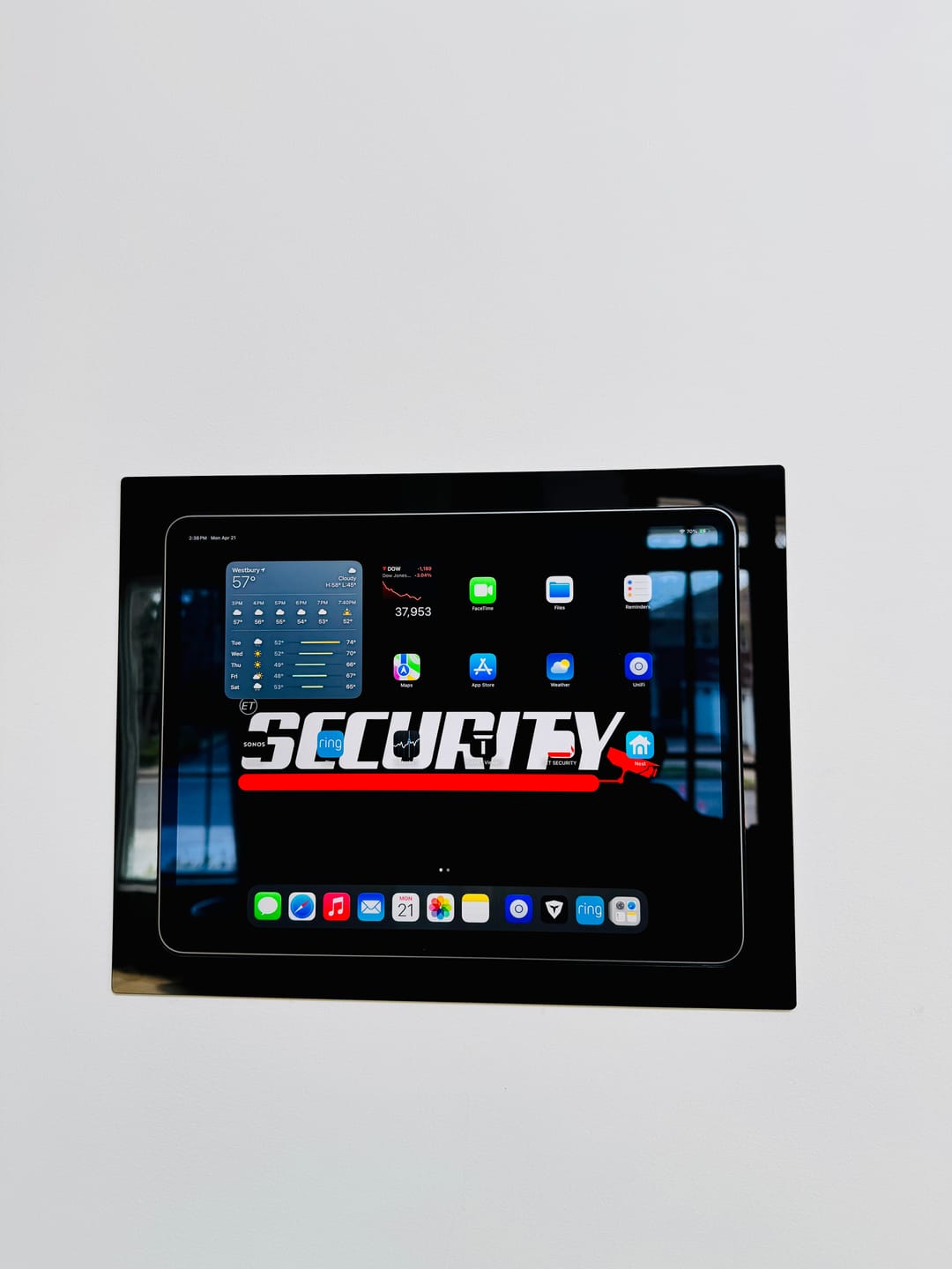 Customer photo review of SimpliDock® Replacement Faceplate