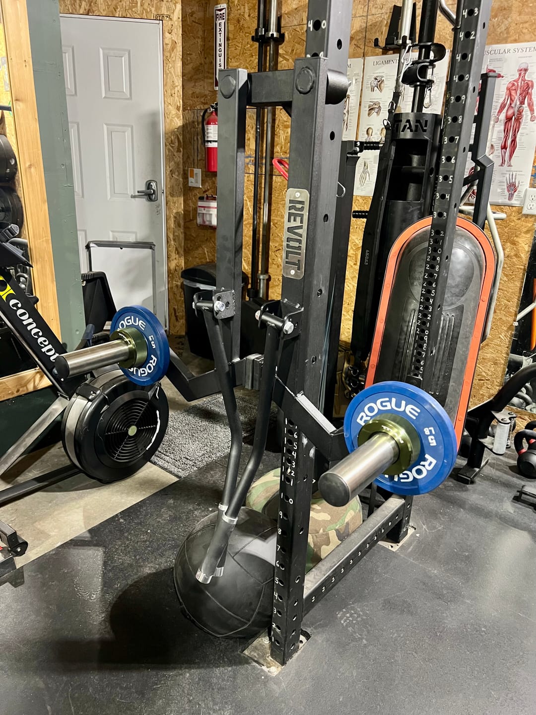 Customer photo review of Revolt Lateral Raise Attachment