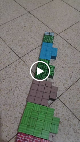 Customer video review of מיינקראפט- משחק מגנטים איכותי