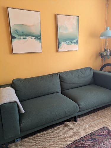 Customer photo review of NOCKEBY 3 Seat IKEA Sofa Cover
