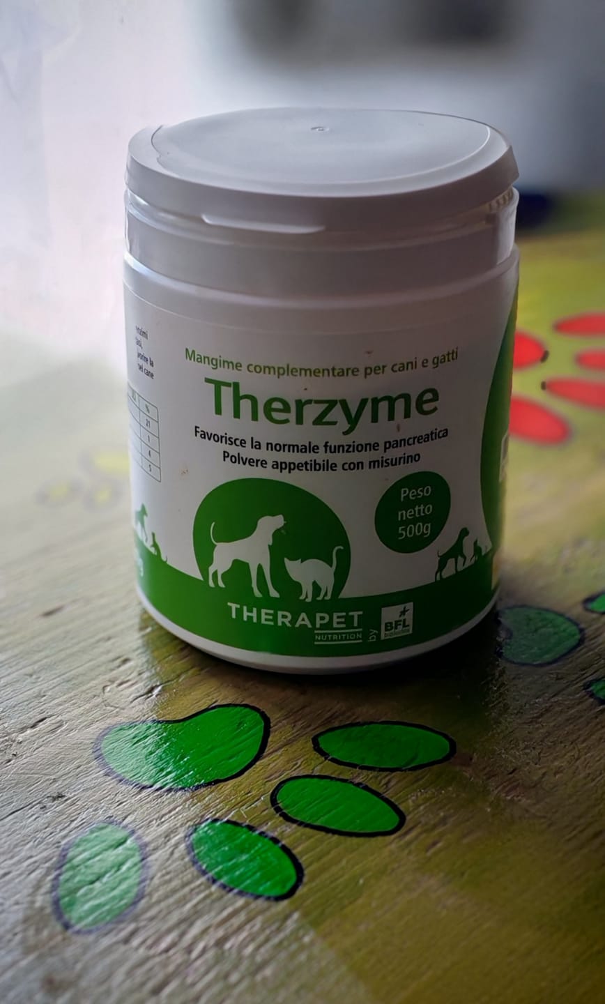Customer photo review of THERZYME (500 gr) – Mangime per Salute Pancreatica Di Cani e Gatti