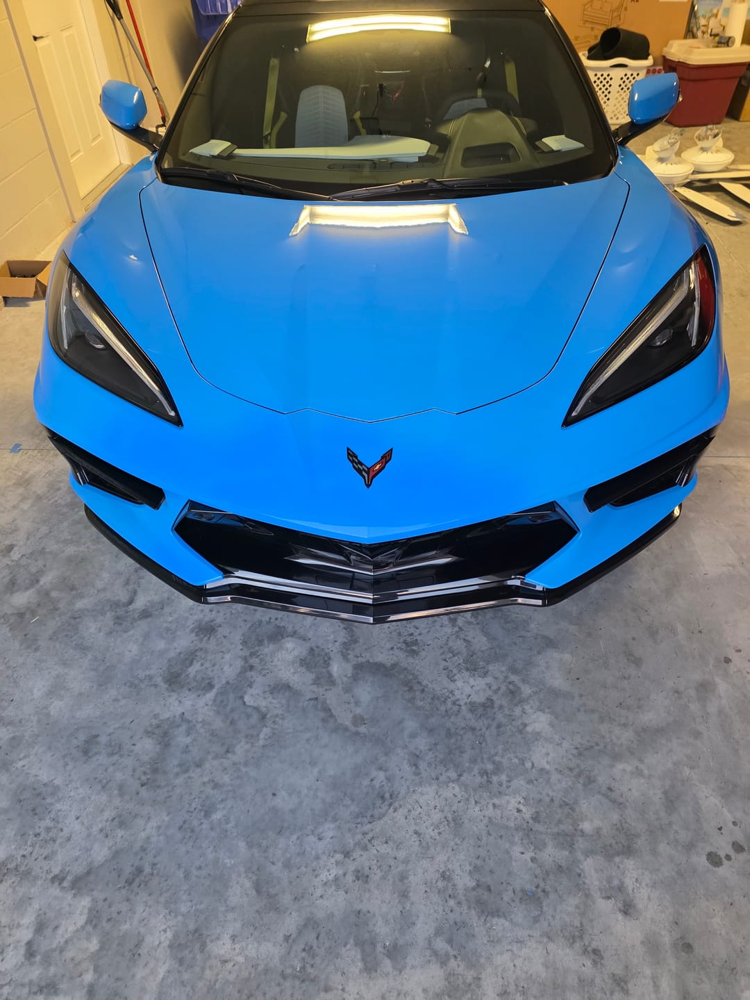 Customer photo review of Chevrolet Corvette C8 Z51 Package Front Splitter