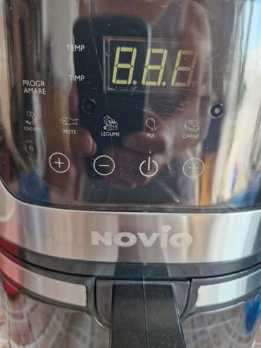 Customer photo review of Air Fryer Novio Grill & Fry