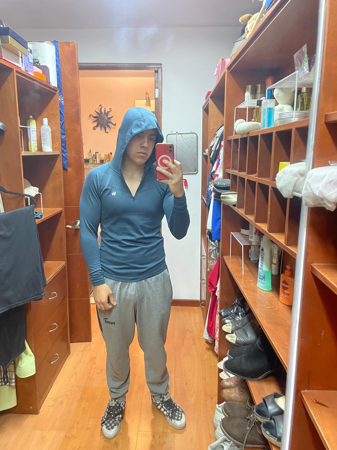 Customer photo review of 832 - SuperVillain Compression Hoodies