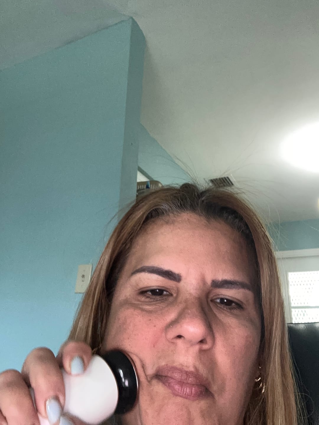Customer photo review of INIA LUMIN Eye Skincare Device