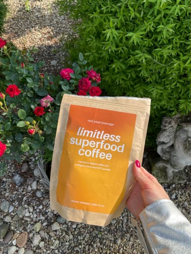 Customer photo review of Limitless Superfood Coffee Collagen + MCT Oil