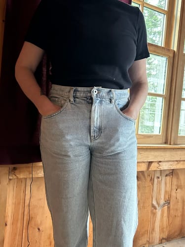 Customer photo review of Marley Shapewear Shorts - Sand