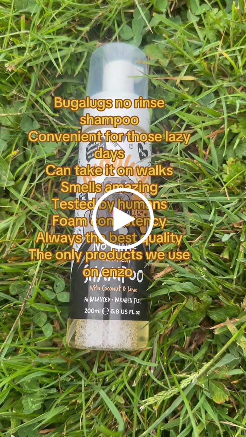 Customer video review of No Rinse Oatmeal Dog Shampoo with Coconut & Lime