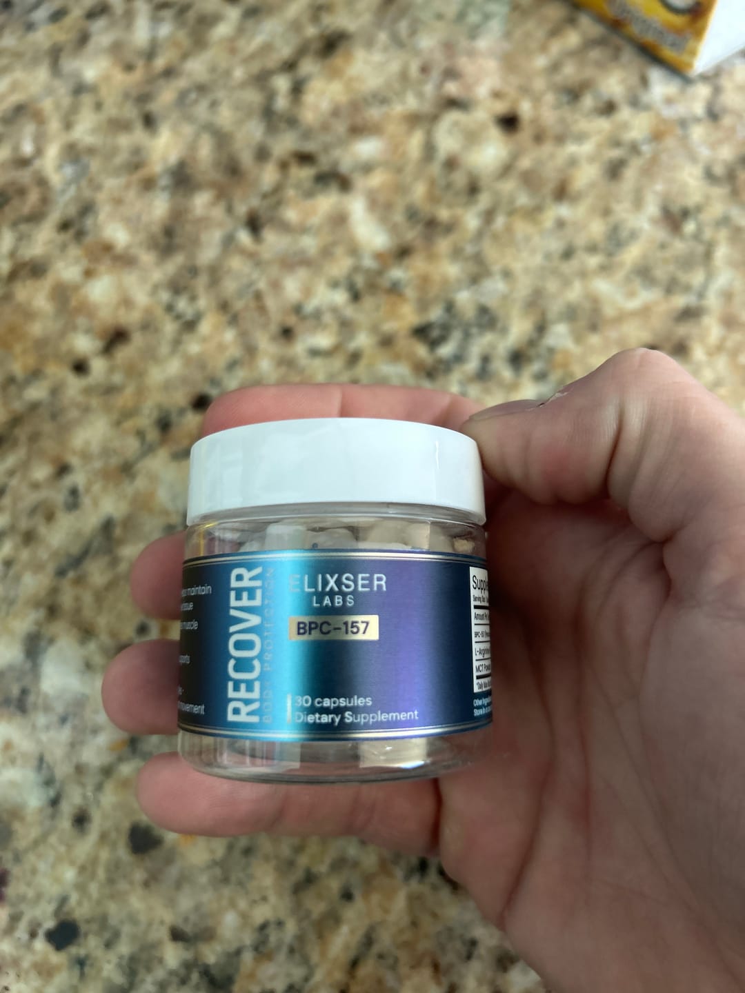 Customer photo review of Elixser Recover – Ultra Wound Support