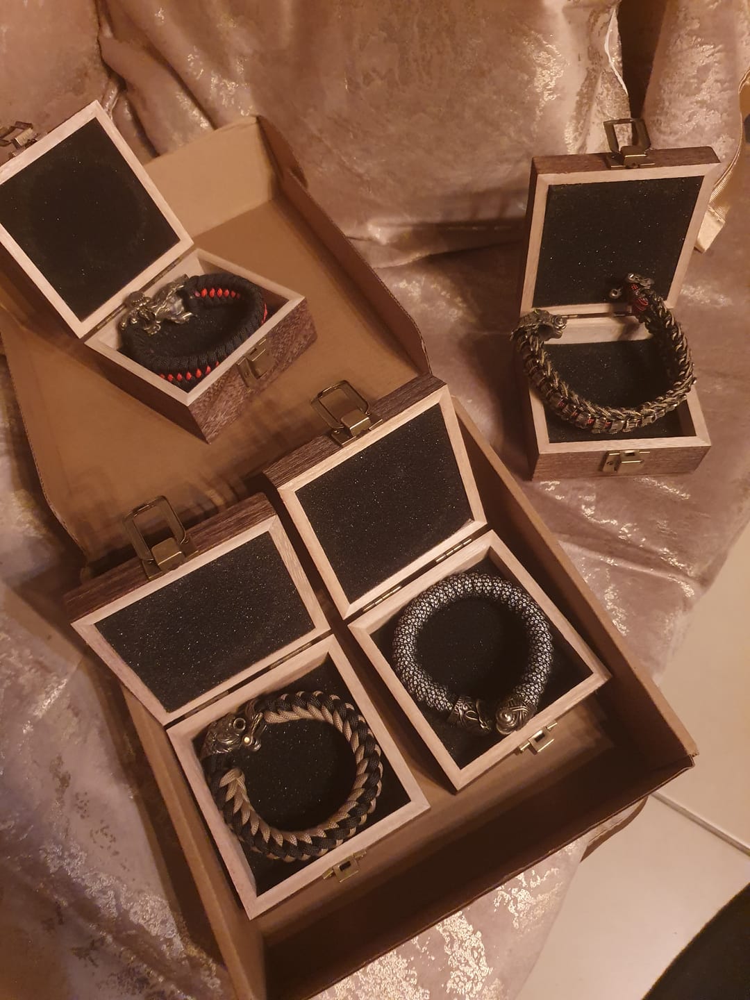 Customer photo review of Lion II  Paracord Bracelet