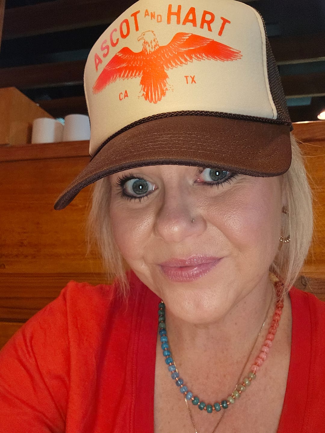 Customer photo review of Ascot + Hart Eagle Trucker