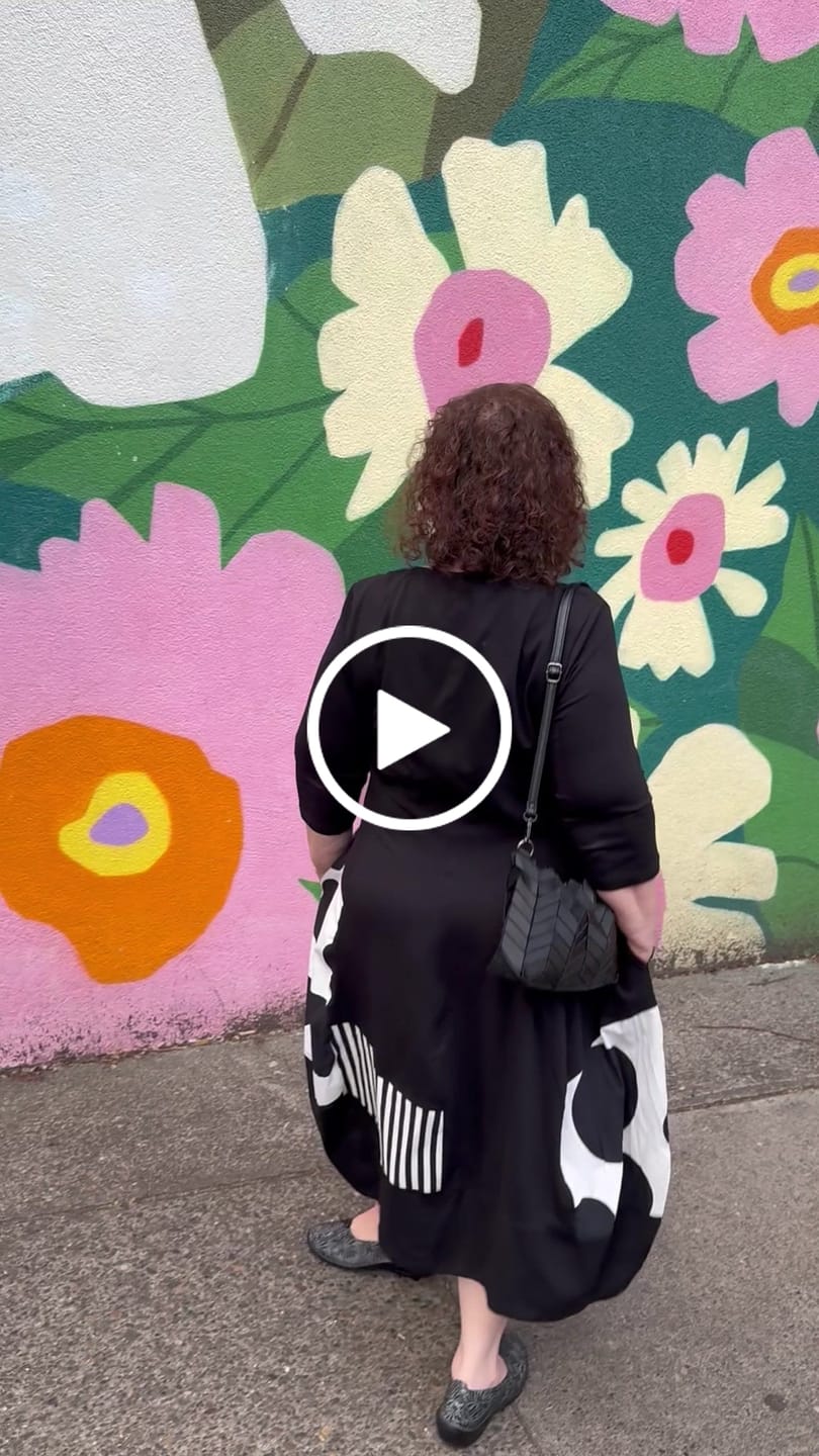 Customer video review of Urban Broadway Cocoon Dress, Mono