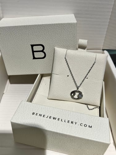 Customer photo review of Zodiac Necklace