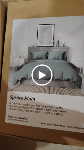 Customer video review of Plain Spruce