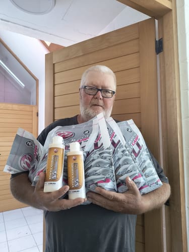 Customer photo review of 2mm MATCH ACTIVATED CARP CELL PELLETS 1kg - 10 + 2 GRATIS 🎁 Pakket Deal