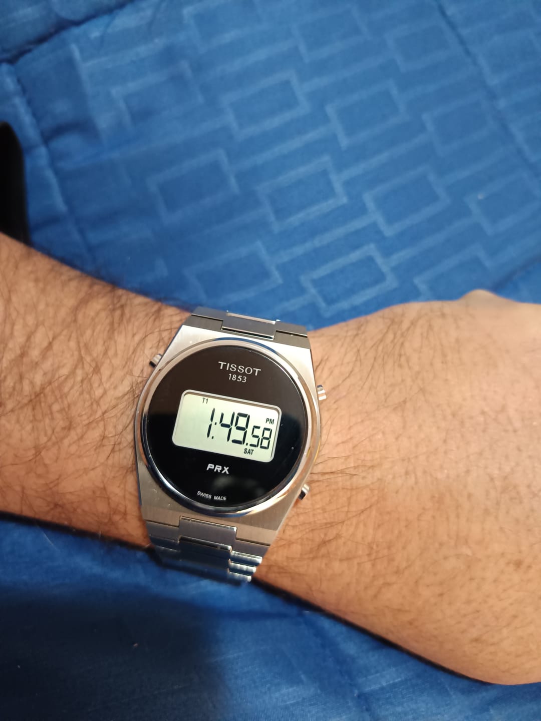 Customer photo review of Reloj Tissot PRX Digital T137.463.11.050.00 40mm