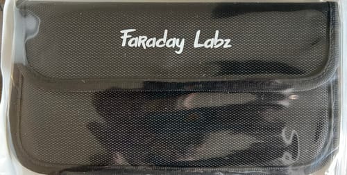 Customer photo review of FaradayLabz™ Phone Sleeve - Block EMF and Protect Privacy