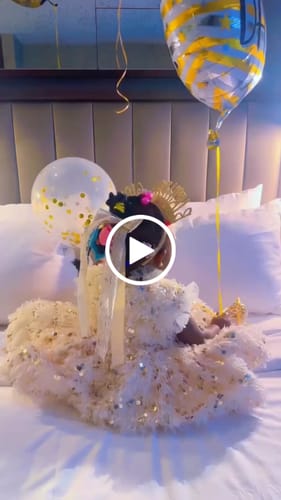 Customer video review of Girls Sequins Fluffy Christmas Dress  Toddler Beauty Pageant Birthday Princess Dress