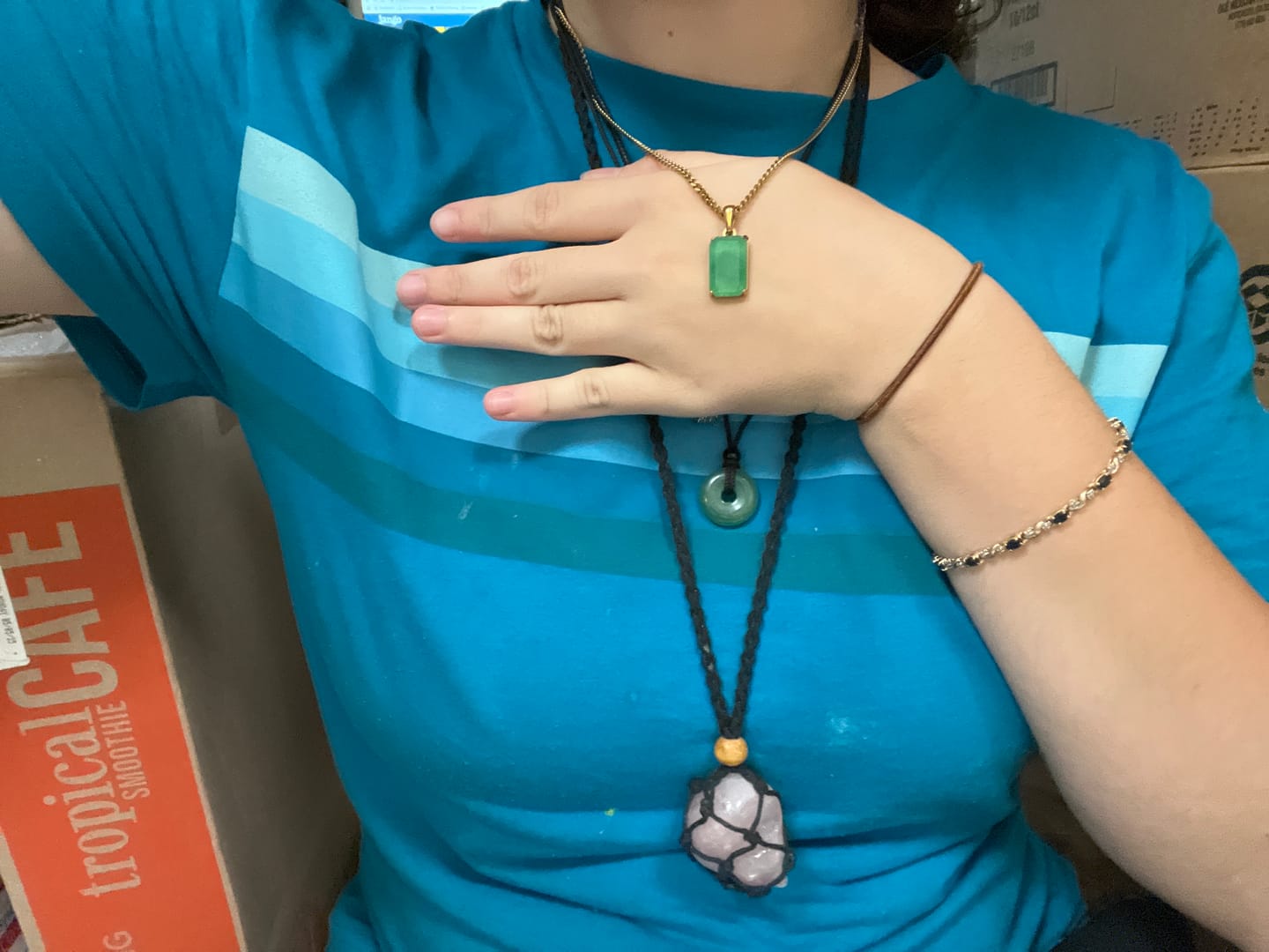 Customer photo review of Void Aventurine