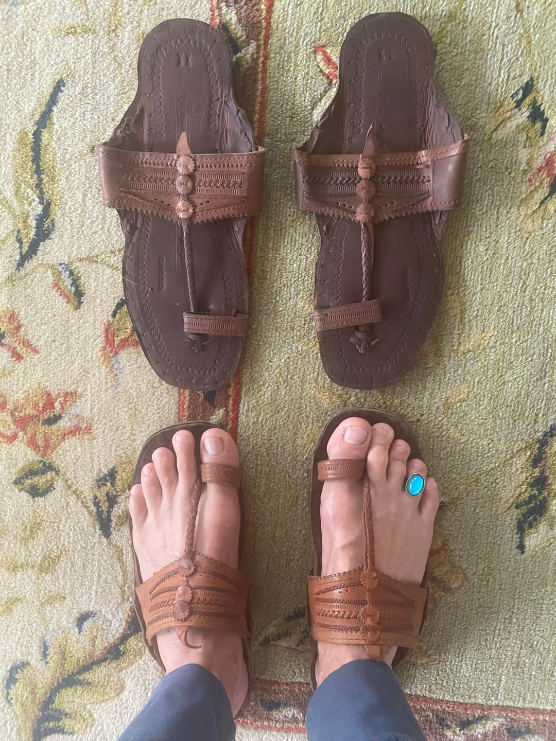 Customer photo review of Water Buffalo Sandals
