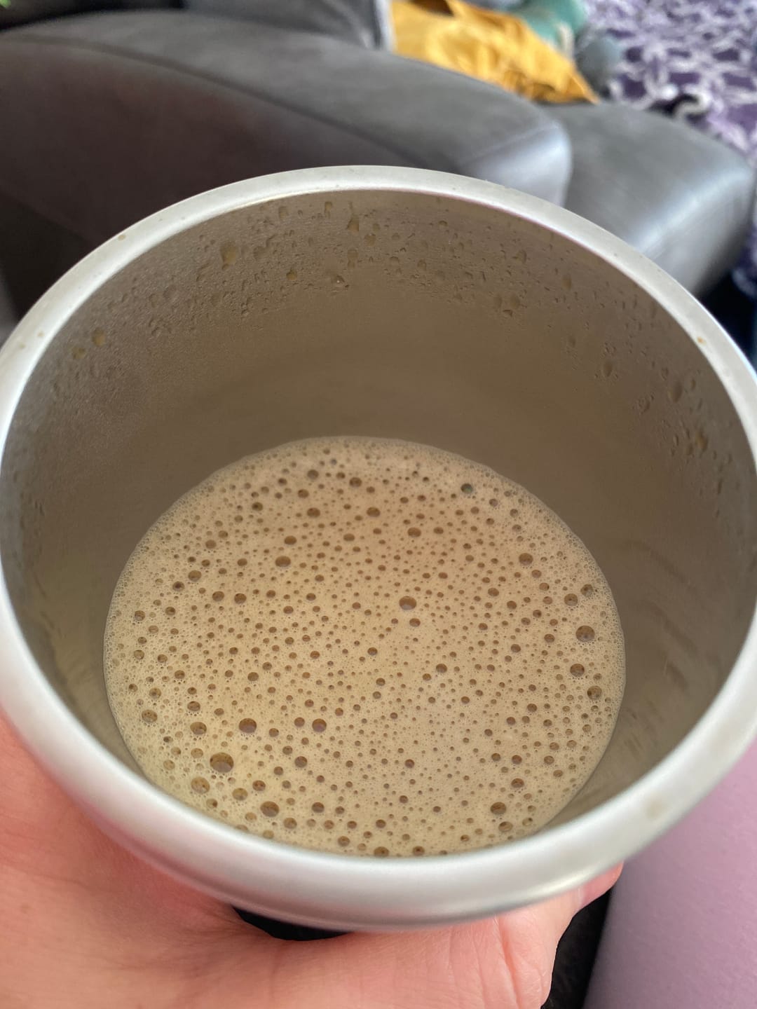 Customer photo review of Mind Brew – Mushroom Coffee with Lion’s Mane & Cordyceps for Focus & Energy