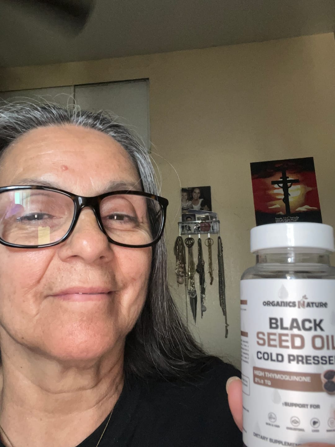Customer photo review of Black Seed Oil Capsules Cold Pressed