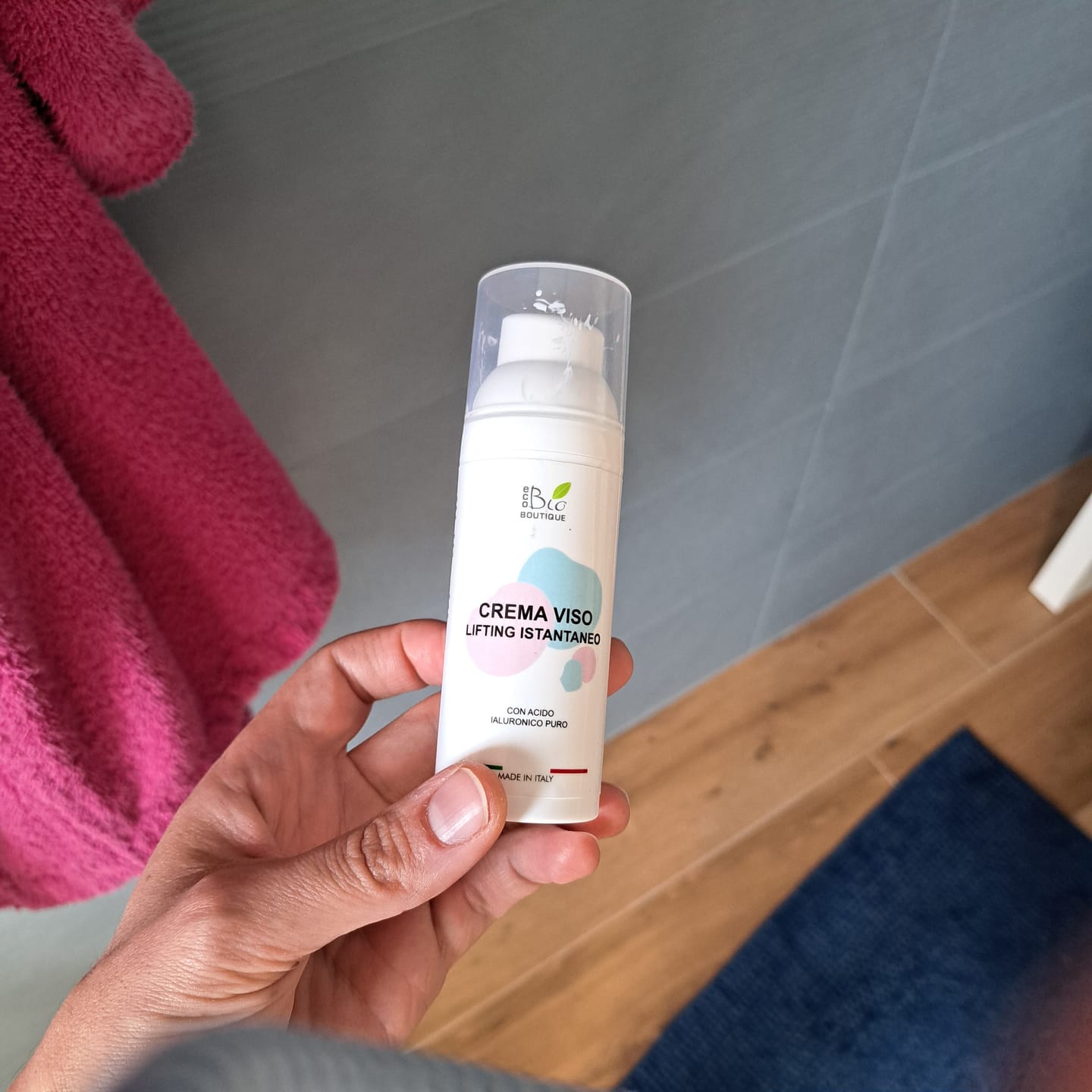 Customer photo review of Crema Viso Lifting Istantaneo