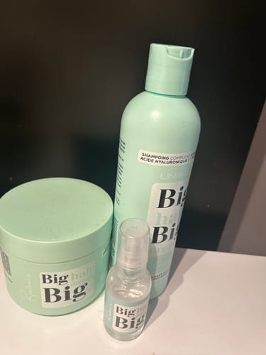 Customer photo review of Gamme Résistance - Kit Complet - Shampooing, masque et sérum