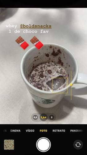 Customer photo review of BOLD WHEY CHOCOLATE AO LEITE (900g)