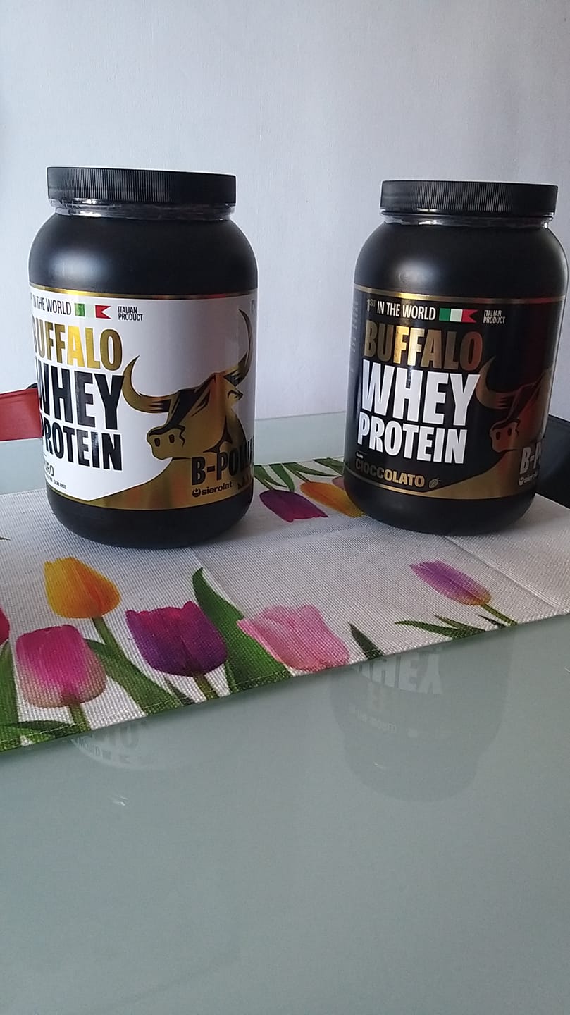 Customer photo review of Buffalo Whey Gusto Puro - Proteine in Polvere
