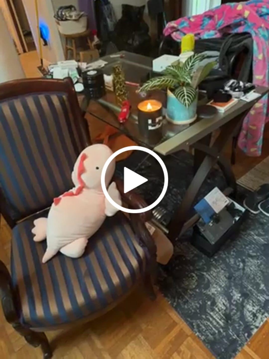 Customer video review of Hand-Poured Soy Wax Candle - Signature LeatherDaddy Fragrance