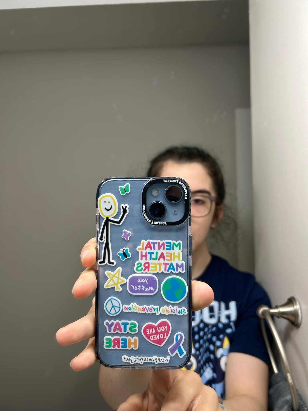 Customer photo review of Happiness Phone Case