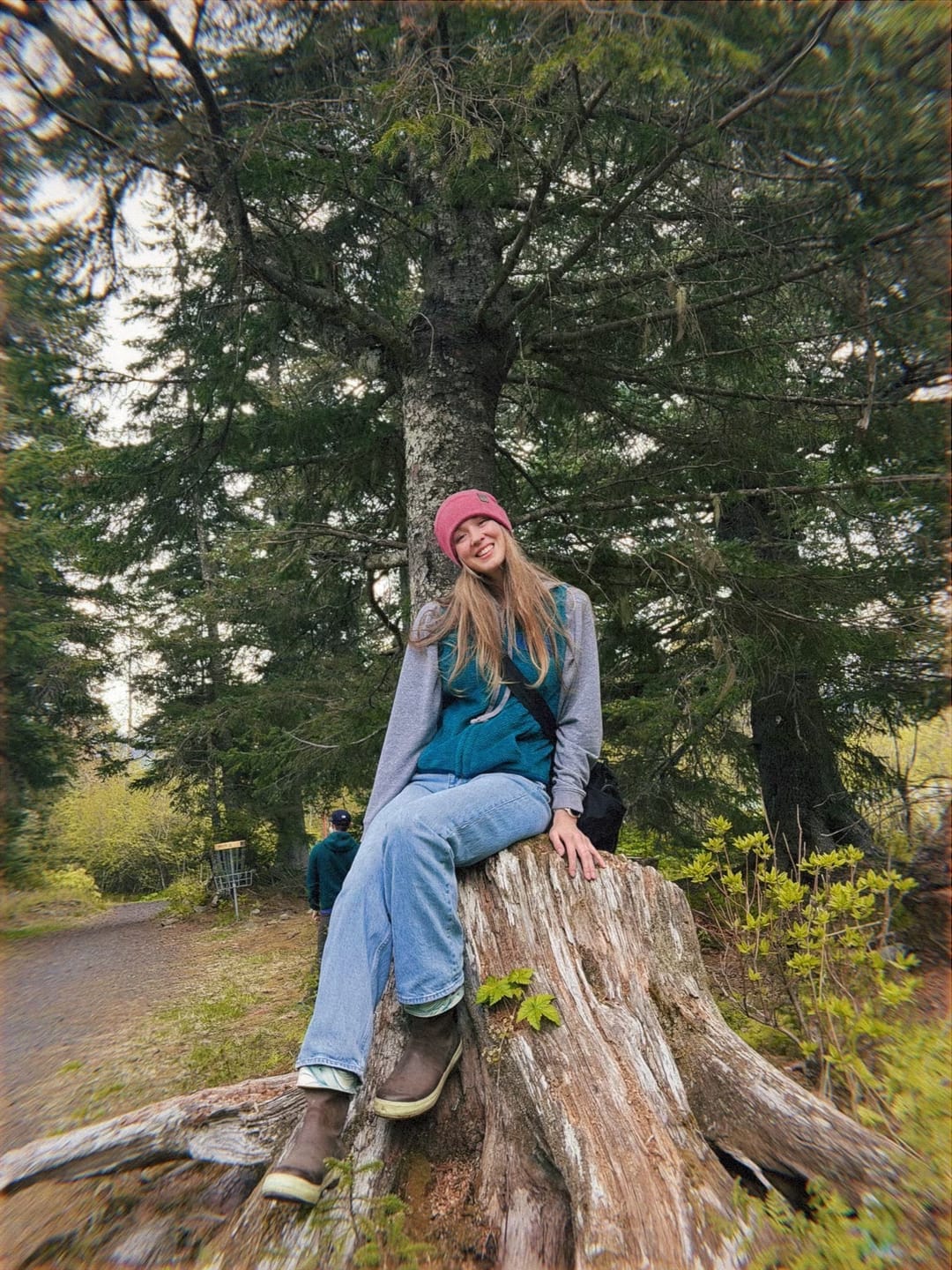 Customer photo review of Rose Beanie