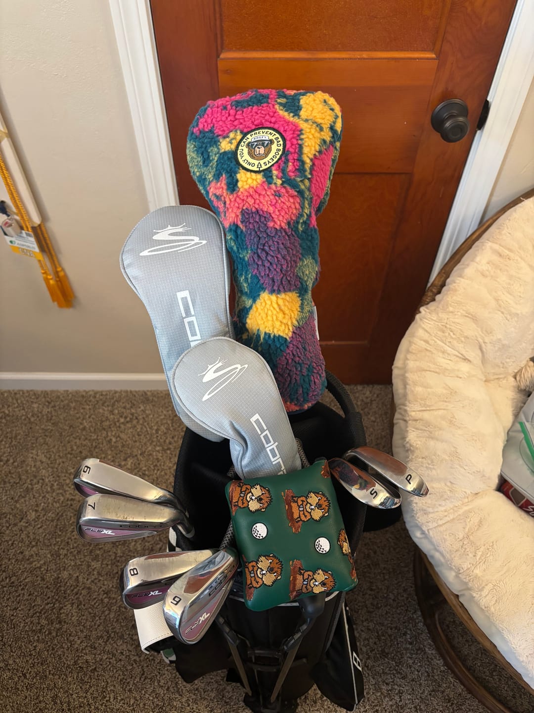 Customer photo review of Bogey Sherpa Headcovers